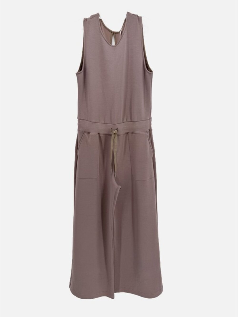 SPANX Air Essentials Sleeveless Jumpsuit Size XL Petite Tank Wide leg